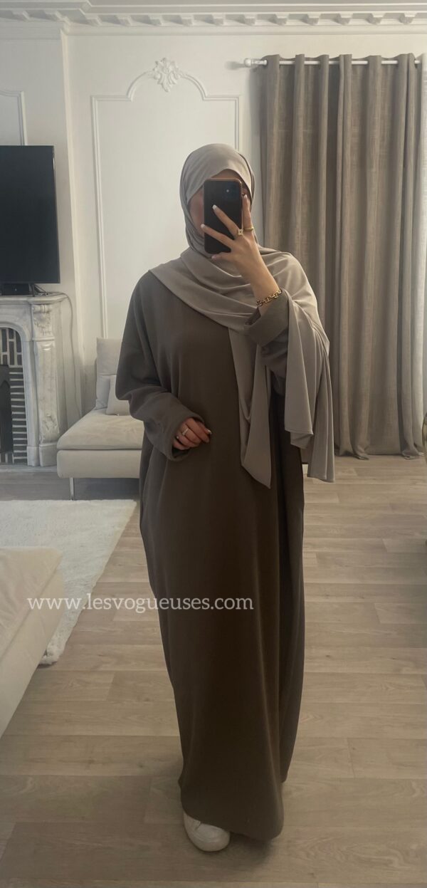 Abaya Karima Taupe