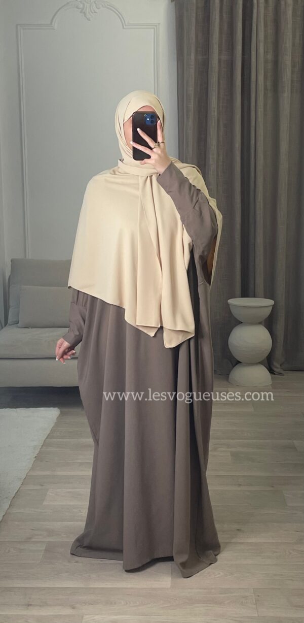 Abaya Fara Taupe – Image 8