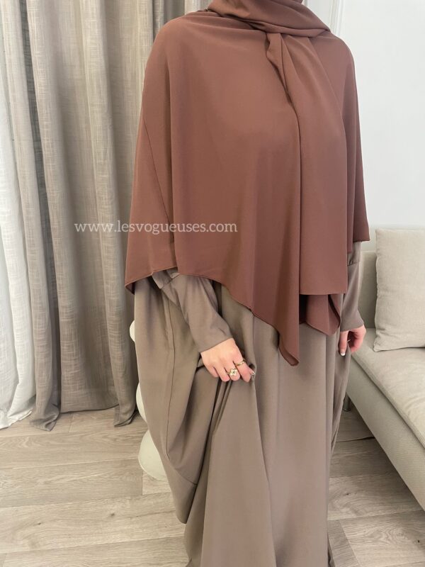 Abaya Fara Taupe – Image 3