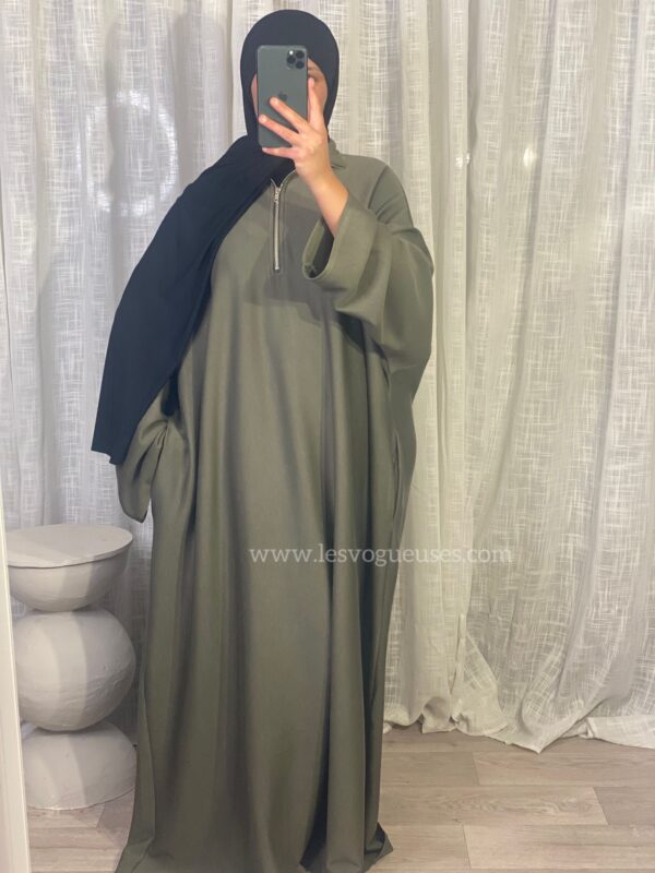 Abaya sport Kaki