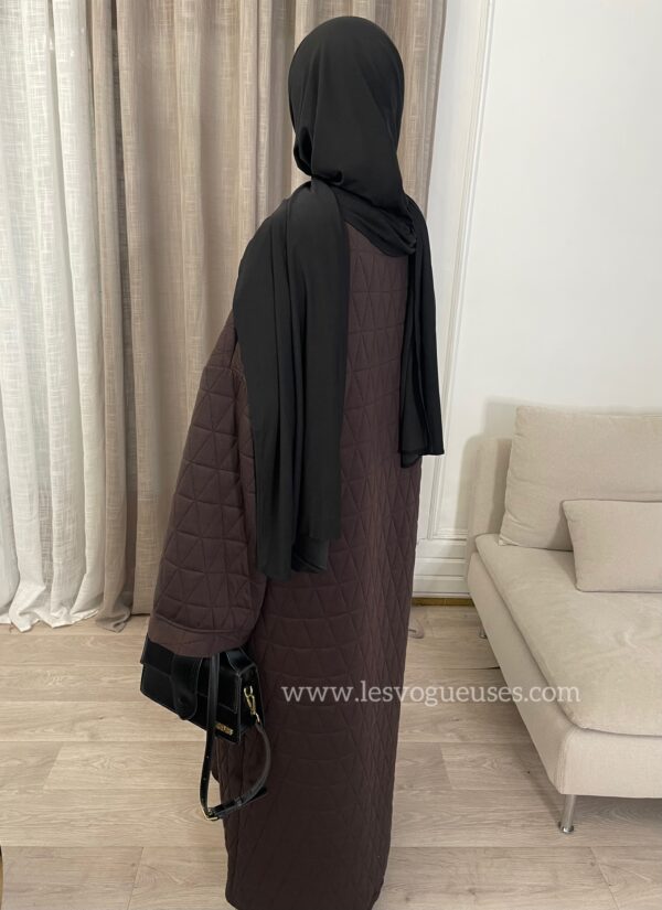 Abaya Hind Marron – Image 5