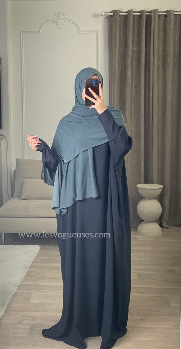 Hijab Jersey Premium Bleu – Image 2