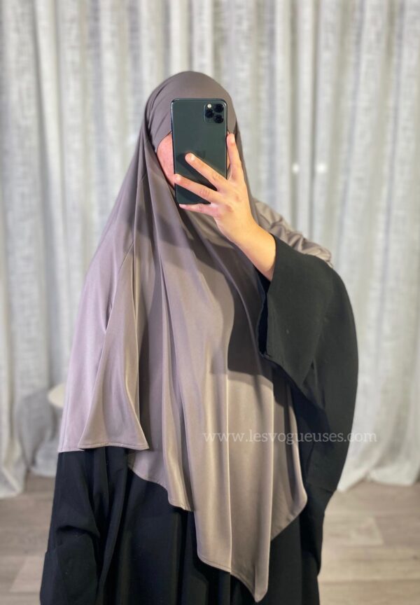 khimar Jersey Premium Taupe – Image 3