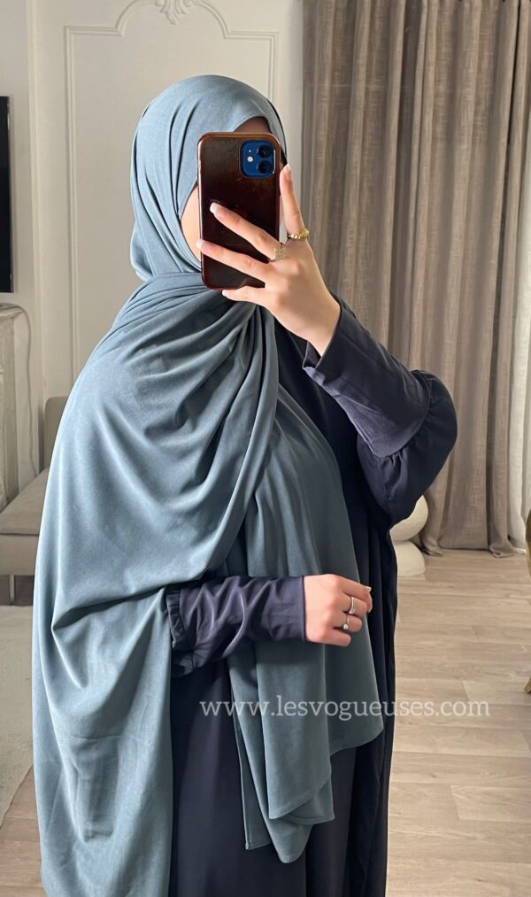 Hijab Jersey Premium Bleu – Image 6