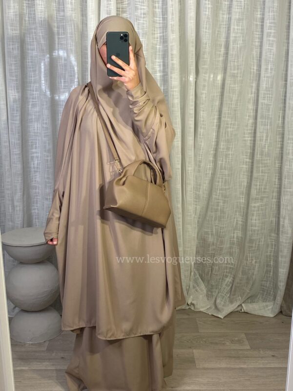 Jilbab Hafsa Beige