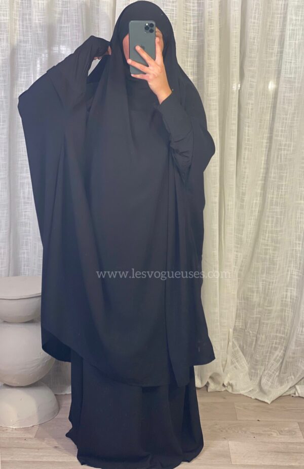 Jilbab Hafsa Noir