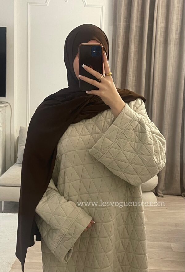 Abaya Hind Beige – Image 4