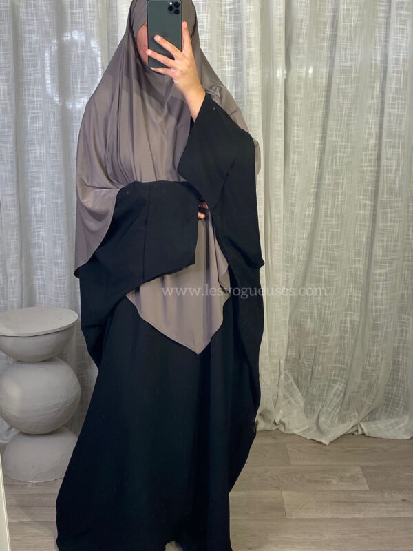 Abaya Saoudienne Noir